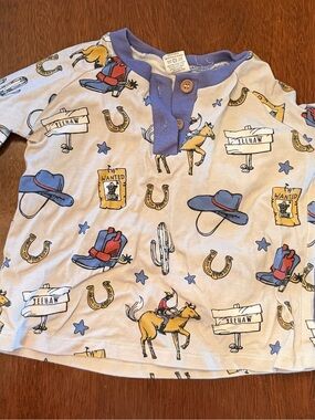 Tesa Babe cowboy Kids Pajama Set - 12-18M